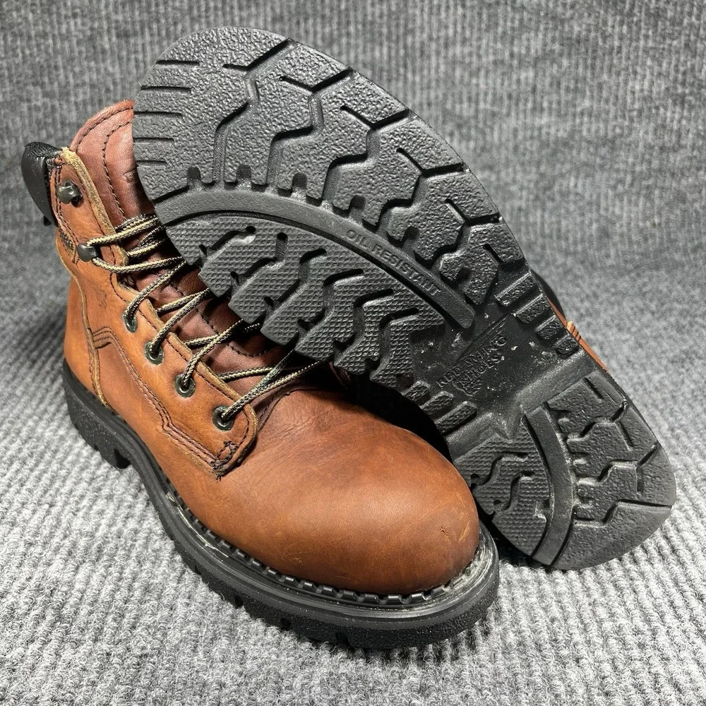 Red Wing Steel Toe Oil Resistant Safety Boot - Picture 9 of 12